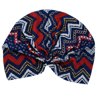 UV 50+ Aloe Cooling Activewear Turban | Nautical Ropes