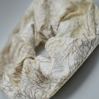 Branches 2 Medium Cotton Scrunchie | B3G1 Free Mix & Match