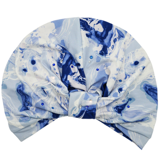 Blue Water and Crystal Loop Turban
