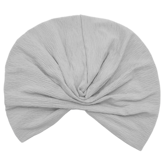 Pearls and Gold Chain Hardware Textured Loop Turban