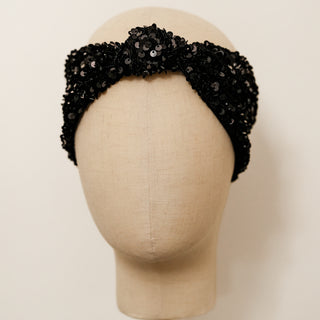 sequin headband, turban headband, designer headband, sequin turban, designer turban, fashion turban, head scarves for cancer patients, head coverings for cancer patients, chemo hats, scarves for cancer patients, turbans for women