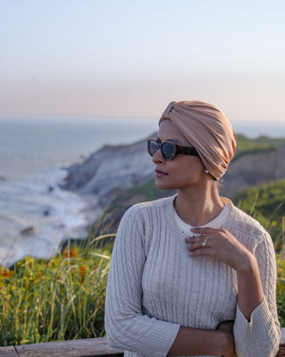 UV 50+ Aloe Cooling Activewear Turban | Beige