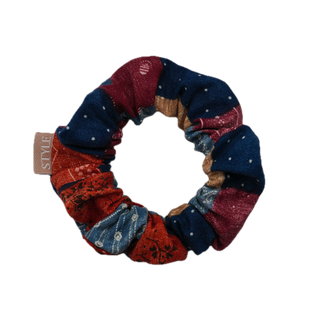 Patchwork 1 Medium Cotton Scrunchie | B3G1 Free Mix & Match