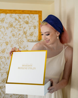 Sparkling Brocade Designer Bandana Scarf