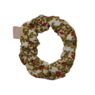 Winterberries 1 Medium Cotton Scrunchie | B3G1 Free Mix & Match