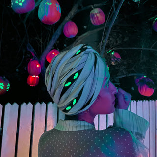 Glow in the Dark Halloween Turban
