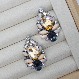 Modern Multicolor Stud Earring