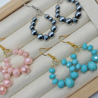 Handmade Drop Bead Earring