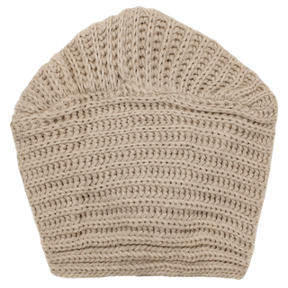 Knit Turban Twist Knot Pearl Gold Beads