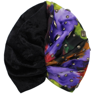 Camouflage Velvet Bling Designer Turban