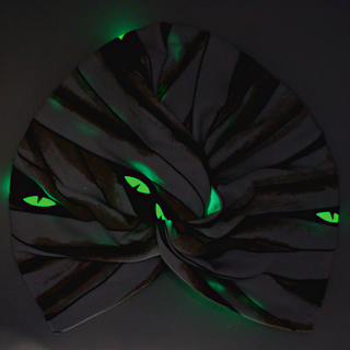Glow in the Dark Halloween Turban