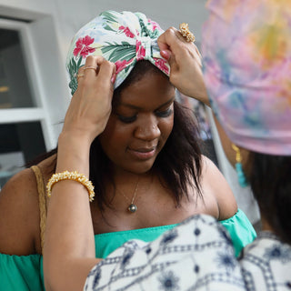 satin bonnet, satin lined sleep caps, satin lined beanie, satin lined turban, chemotherapy hair loss, fashionable head coverings for cancer patients, soft hats for cancer patients, benefits of satin for hair, head scarves for cancer patients