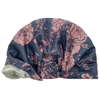 satin bonnet, satin lined sleep caps, satin lined beanie, satin lined turban, chemotherapy hair loss, fashionable head coverings for cancer patients, soft hats for cancer patients, benefits of satin for hair, head scarves for cancer patients