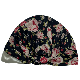 satin bonnet, satin lined sleep caps, satin lined beanie, satin lined turban, chemotherapy hair loss, fashionable head coverings for cancer patients, soft hats for cancer patients, benefits of satin for hair, head scarves for cancer patients
