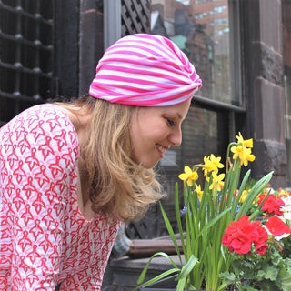 Twist Knot Cotton Blend Classic Turban