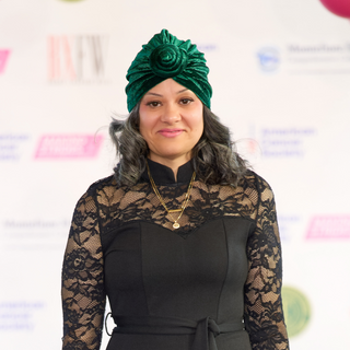 Luxe Velvet Turban with Top Knot