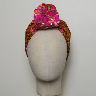 Double-Sided Moldable Silk Headwrap