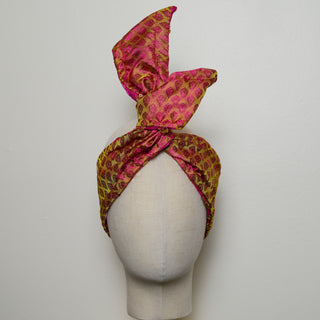 Double-Sided Moldable Silk Headband