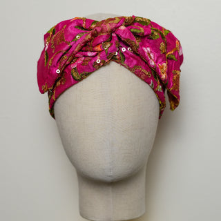 Double-Sided Moldable Silk Headband