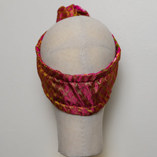 Double-Sided Moldable Silk Headband