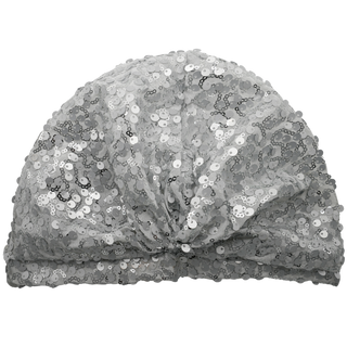 Metallic Sequin Handmade Turban