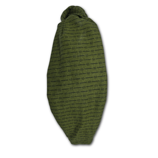 Olive Suiting Black Print Headband