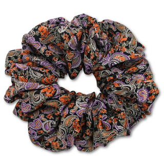 Royal Paisley 2 Aura Cotton Scrunchie