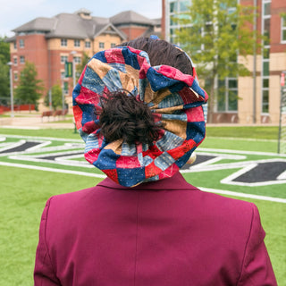 Patchwork 1 Aura Cotton Scrunchie