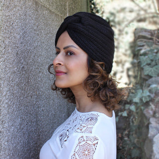 Knit Turban Twist Knot Classic