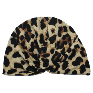 Leopard Print Cotton Turban | Kids Adult Matching Set